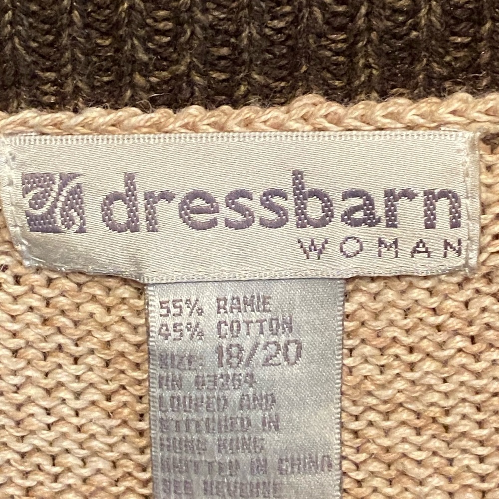 Dressbarn Woman Women’s Full Zip Cardigan Sweater - Picture 2 of 5